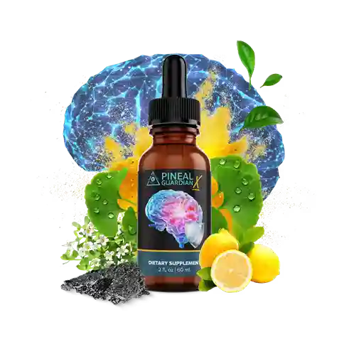 Pineal Guardian X brain detox supplement bottle
